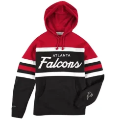 Apparel Mitchell & Ness Hoodies & Sweatshirts-Head Coach Hoodie Atlanta Falcons