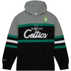 Apparel Mitchell & Ness Hoodies & Sweatshirts-Head Coach Hoodie Boston Celtics