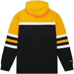 Apparel Mitchell & Ness Hoodies & Sweatshirts-Head Coach Hoodie Boston Bruins