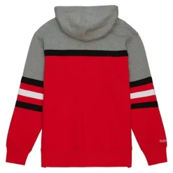 Apparel Mitchell & Ness Hoodies & Sweatshirts-Head Coach Hoodie Carolina Hurricanes