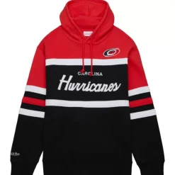 Apparel Mitchell & Ness Hoodies & Sweatshirts-Head Coach Hoodie Carolina Hurricanes