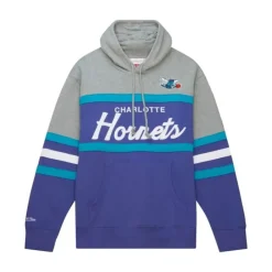 Apparel Mitchell & Ness Hoodies & Sweatshirts-Head Coach Hoodie Charlotte Hornets