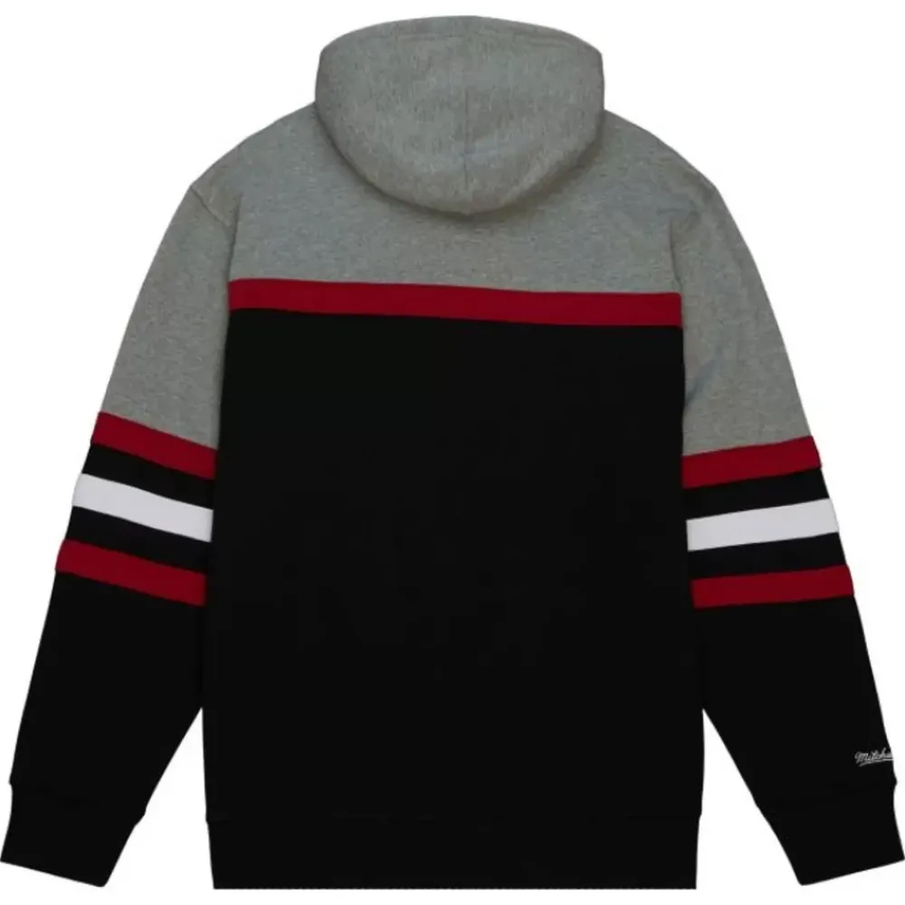 Apparel Mitchell & Ness Hoodies & Sweatshirts-Head Coach Hoodie Chicago Blackhawks