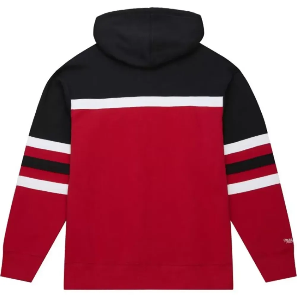 Apparel Mitchell & Ness Hoodies & Sweatshirts-Head Coach Hoodie Chicago Blackhawks