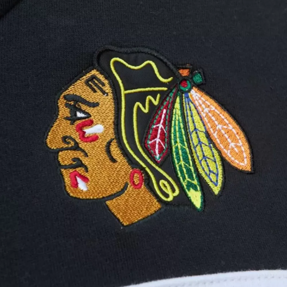 Apparel Mitchell & Ness Hoodies & Sweatshirts-Head Coach Hoodie Chicago Blackhawks