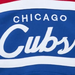 Apparel Mitchell & Ness Hoodies & Sweatshirts-Head Coach Hoodie Chicago Cubs