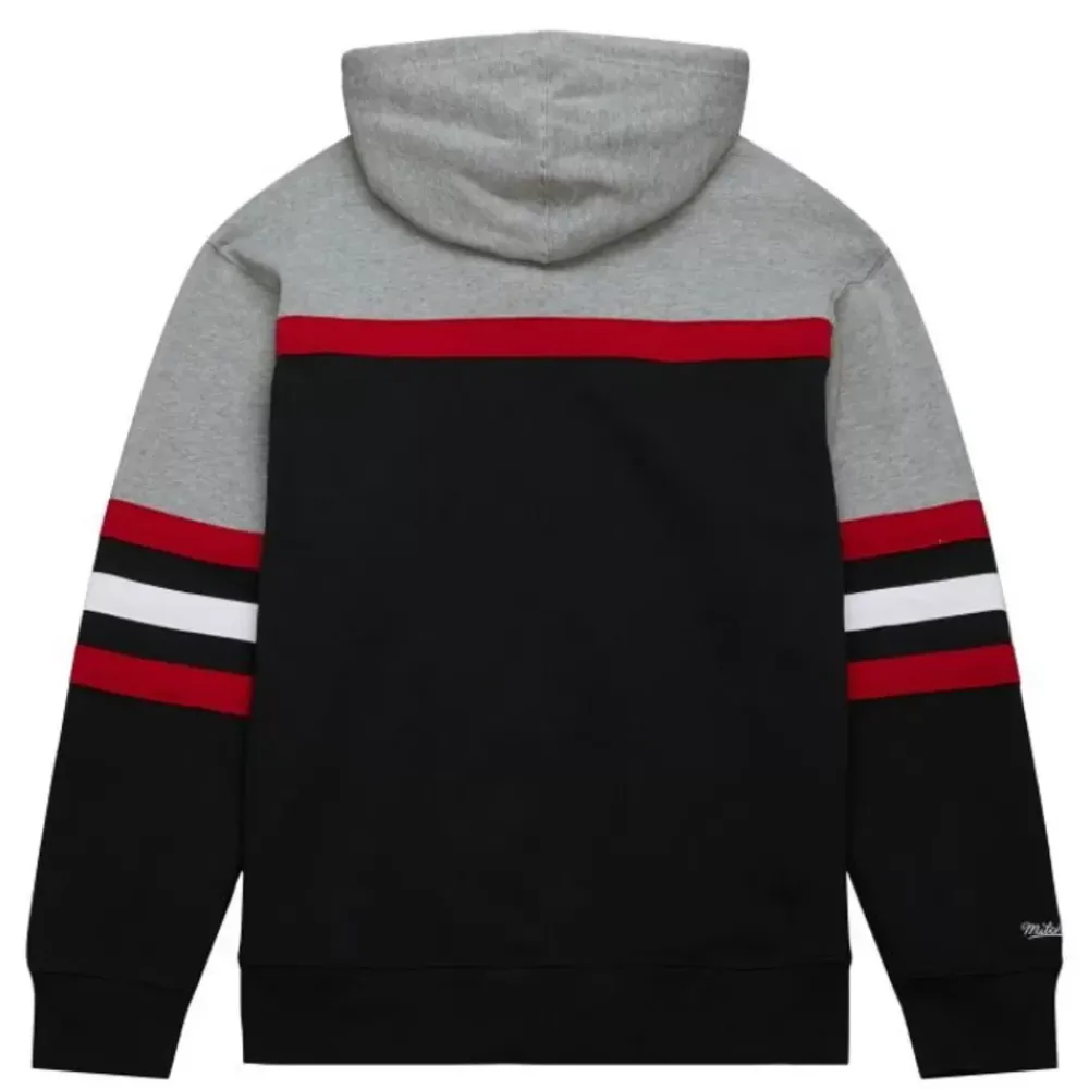 Apparel Mitchell & Ness Hoodies & Sweatshirts-Head Coach Hoodie Chicago Bulls