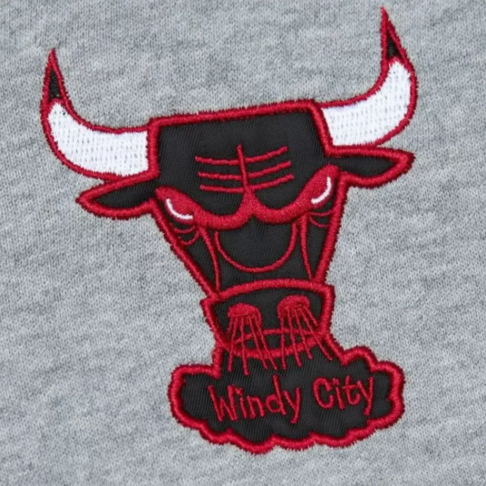 Apparel Mitchell & Ness Hoodies & Sweatshirts-Head Coach Hoodie Chicago Bulls