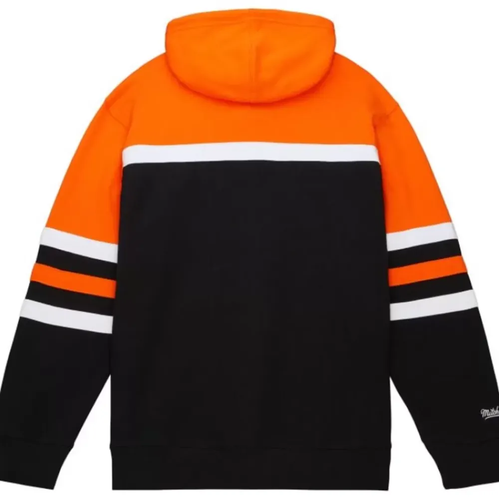 Apparel Mitchell & Ness Hoodies & Sweatshirts-Head Coach Hoodie Cincinnati Bengals