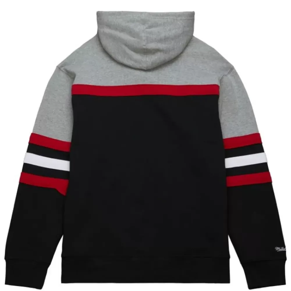 Apparel Mitchell & Ness Hoodies & Sweatshirts-Head Coach Hoodie Cincinnati Reds