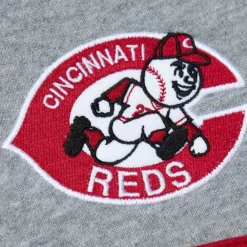 Apparel Mitchell & Ness Hoodies & Sweatshirts-Head Coach Hoodie Cincinnati Reds