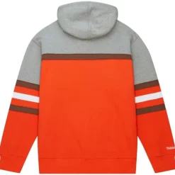 Apparel Mitchell & Ness Hoodies & Sweatshirts-Head Coach Hoodie Cleveland Browns