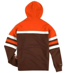 Apparel Mitchell & Ness Hoodies & Sweatshirts-Head Coach Hoodie Cleveland Browns