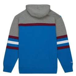 Apparel Mitchell & Ness Hoodies & Sweatshirts-Head Coach Hoodie Colorado Avalanche