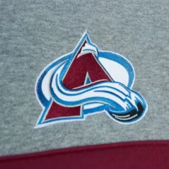 Apparel Mitchell & Ness Hoodies & Sweatshirts-Head Coach Hoodie Colorado Avalanche