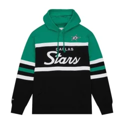 Apparel Mitchell & Ness Hoodies & Sweatshirts-Head Coach Hoodie Dallas Stars