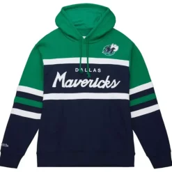 Apparel Mitchell & Ness Hoodies & Sweatshirts-Head Coach Hoodie Dallas Mavericks