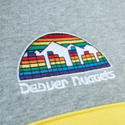 Apparel Mitchell & Ness Hoodies & Sweatshirts-Head Coach Hoodie Denver Nuggets