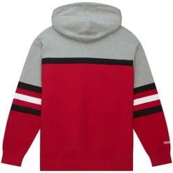 Apparel Mitchell & Ness Hoodies & Sweatshirts-Head Coach Hoodie Detroit Red Wings