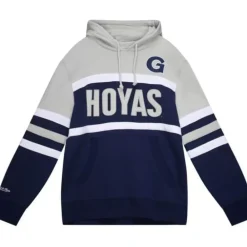 Apparel Mitchell & Ness Hoodies & Sweatshirts-Head Coach Hoodie Georgetown University