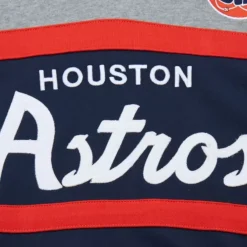 Apparel Mitchell & Ness Hoodies & Sweatshirts-Head Coach Hoodie Houston Astros