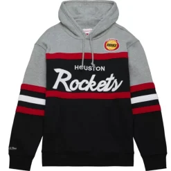 Apparel Mitchell & Ness Hoodies & Sweatshirts-Head Coach Hoodie Houston Rockets