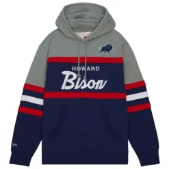 Apparel Mitchell & Ness Hoodies & Sweatshirts-Head Coach Hoodie Howard University