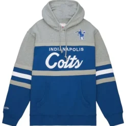 Apparel Mitchell & Ness Hoodies & Sweatshirts-Head Coach Hoodie Indianapolis Colts