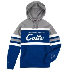 Apparel Mitchell & Ness Hoodies & Sweatshirts-Head Coach Hoodie Indianapolis Colts