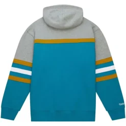 Apparel Mitchell & Ness Hoodies & Sweatshirts-Head Coach Hoodie Jacksonville Jaguars