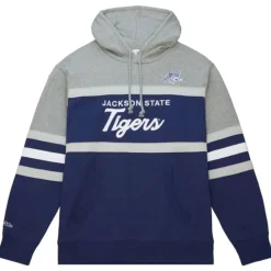 Apparel Mitchell & Ness Hoodies & Sweatshirts-Head Coach Hoodie Jackson State University