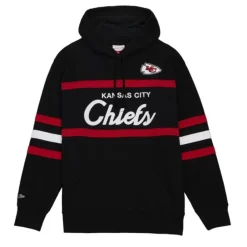 Apparel Mitchell & Ness Hoodies & Sweatshirts-Head Coach Hoodie Kansas City Chiefs