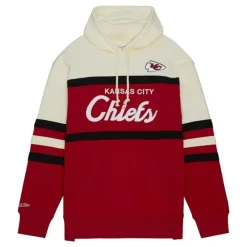 Apparel Mitchell & Ness Hoodies & Sweatshirts-Head Coach Hoodie Kansas City Chiefs
