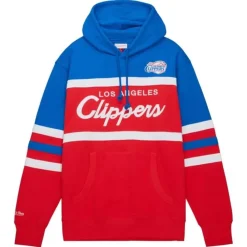 Apparel Mitchell & Ness Hoodies & Sweatshirts-Head Coach Hoodie Los Angeles Clippers