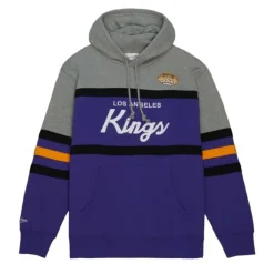 Apparel Mitchell & Ness Hoodies & Sweatshirts-Head Coach Hoodie Los Angeles Kings