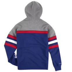 Apparel Mitchell & Ness Hoodies & Sweatshirts-Head Coach Hoodie Los Angeles Dodgers