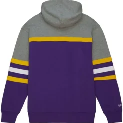 Apparel Mitchell & Ness Hoodies & Sweatshirts-Head Coach Hoodie Louisiana State University