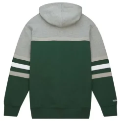 Apparel Mitchell & Ness Hoodies & Sweatshirts-Head Coach Hoodie Michigan State University