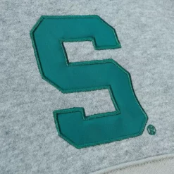 Apparel Mitchell & Ness Hoodies & Sweatshirts-Head Coach Hoodie Michigan State University