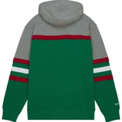 Apparel Mitchell & Ness Hoodies & Sweatshirts-Head Coach Hoodie Milwaukee Bucks