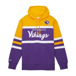 Apparel Mitchell & Ness Hoodies & Sweatshirts-Head Coach Hoodie Minnesota Vikings