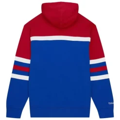 Apparel Mitchell & Ness Hoodies & Sweatshirts-Head Coach Hoodie New Jersey Nets