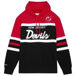 Apparel Mitchell & Ness Hoodies & Sweatshirts-Head Coach Hoodie New Jersey Devils