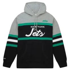 Apparel Mitchell & Ness Hoodies & Sweatshirts-Head Coach Hoodie New York Jets