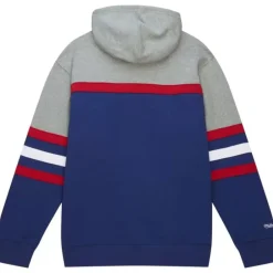 Apparel Mitchell & Ness Hoodies & Sweatshirts-Head Coach Hoodie New York Rangers