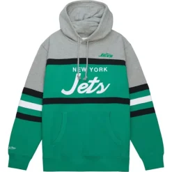 Apparel Mitchell & Ness Hoodies & Sweatshirts-Head Coach Hoodie New York Jets