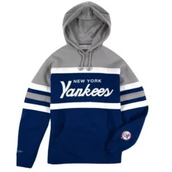 Apparel Mitchell & Ness Hoodies & Sweatshirts-Head Coach Hoodie New York Yankees