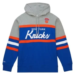 Apparel Mitchell & Ness Hoodies & Sweatshirts-Head Coach Hoodie New York Knicks