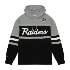 Apparel Mitchell & Ness Hoodies & Sweatshirts-Head Coach Hoodie Oakland Raiders