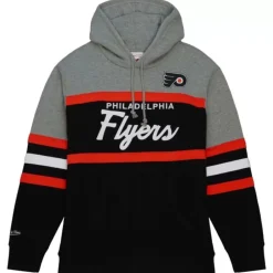 Apparel Mitchell & Ness Hoodies & Sweatshirts-Head Coach Hoodie Philadelphia Flyers